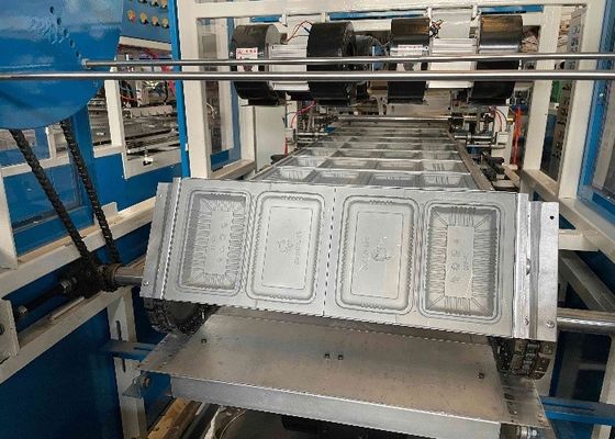 کارد و چنگال تشکیل تاول خودکار ماشین ابزار چند لایه شرکت اکستروژن کامل در یک مرحله