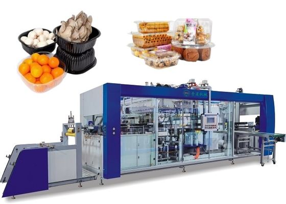 ماشین آلات ترموفرمینگ چهار ایستگاه تاول اتوماتیک